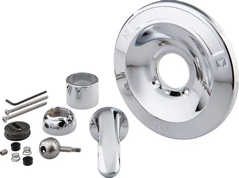 delta shower handle replacement parts|Metal Lever Handle Kit